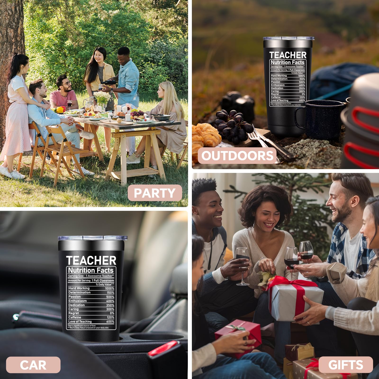 SpenMeta Best Teacher Ever 20oz tumbler showcases high-quality print