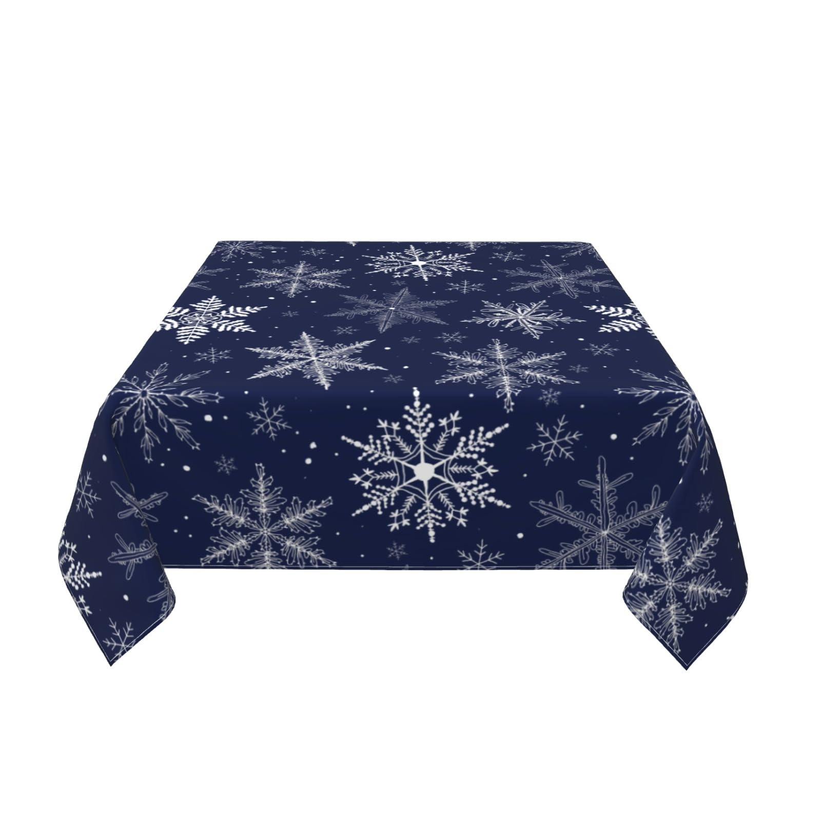 Sphragiyn winter tablecloth on dining table ready for gatherings