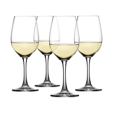 Spiegelau Wine Lovers glass in bridal shower setting evokes graceful entertaining.