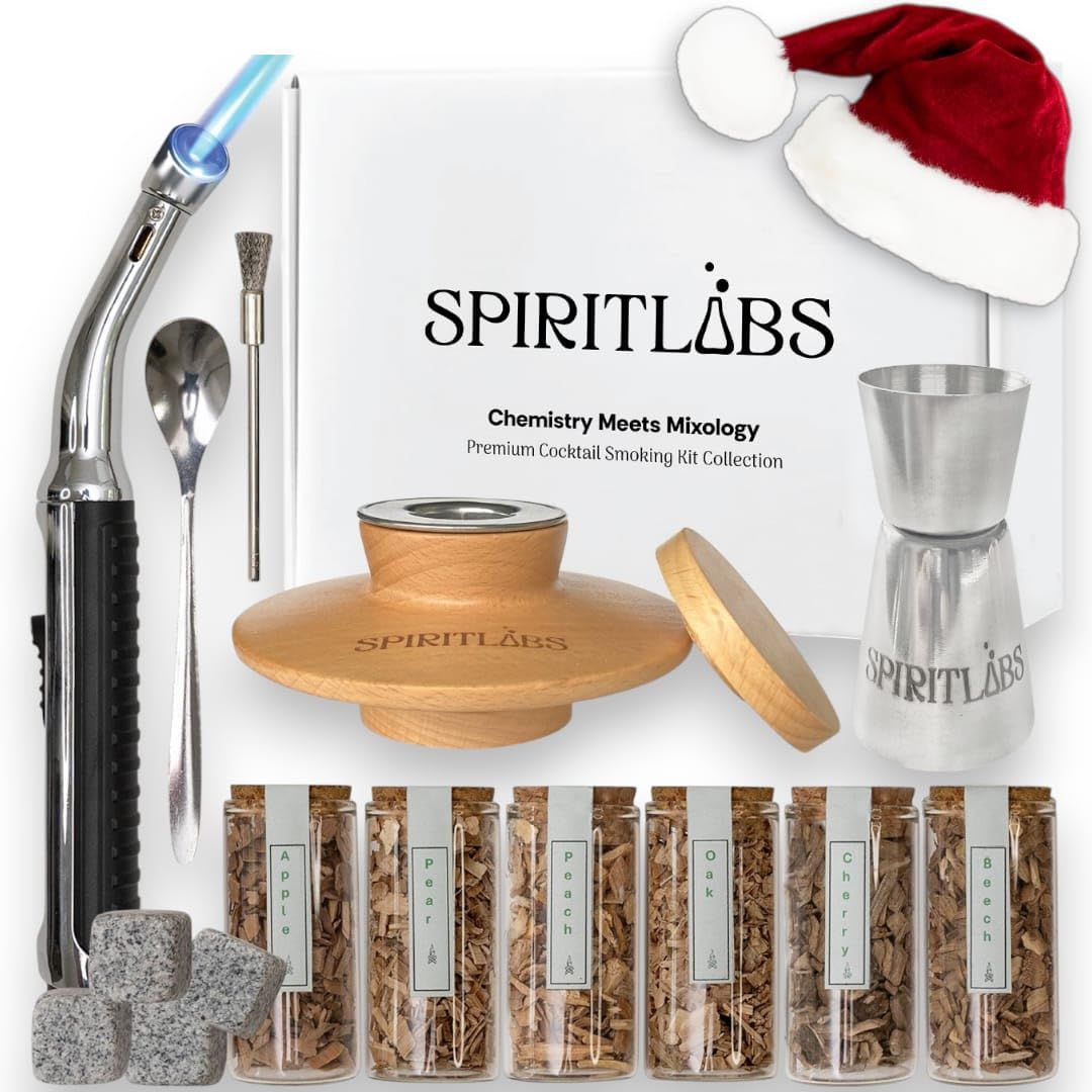 SpiritLabs Cocktail Smoker Kit box, ideal gift for home bartenders