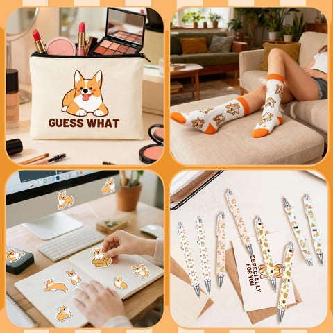 Splendest Corgi ballpoint pens with smooth writing.