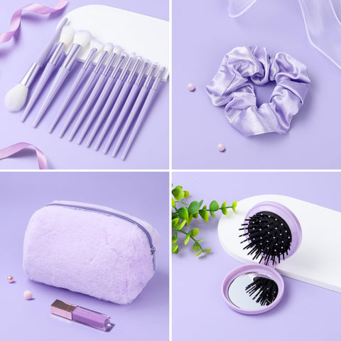 Splendest hairbrush with mirror for quick on-the-go grooming