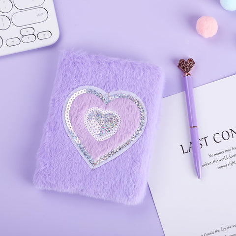 Splendest plush notebook for doodling and journaling