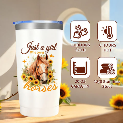 Splendest sunflower horse acrylic keychain bright accessory