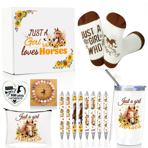 Splendest sunflower horse tumbler shown with vibrant design for hot or cold drinks