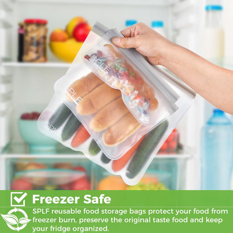 SPLF leakproof double-closure seals tightly for secure storage.