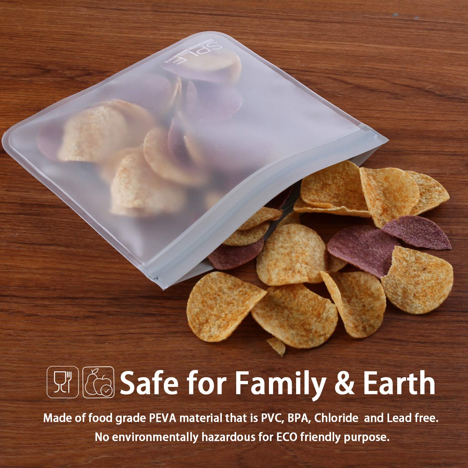 SPLF reusable bags reduce plastic waste for home and travel.