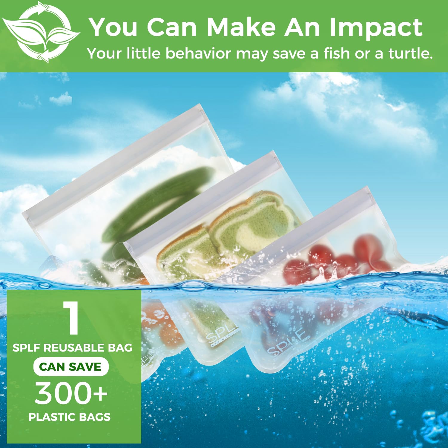 SPLF TSA-approved bags for travel toiletries and samples