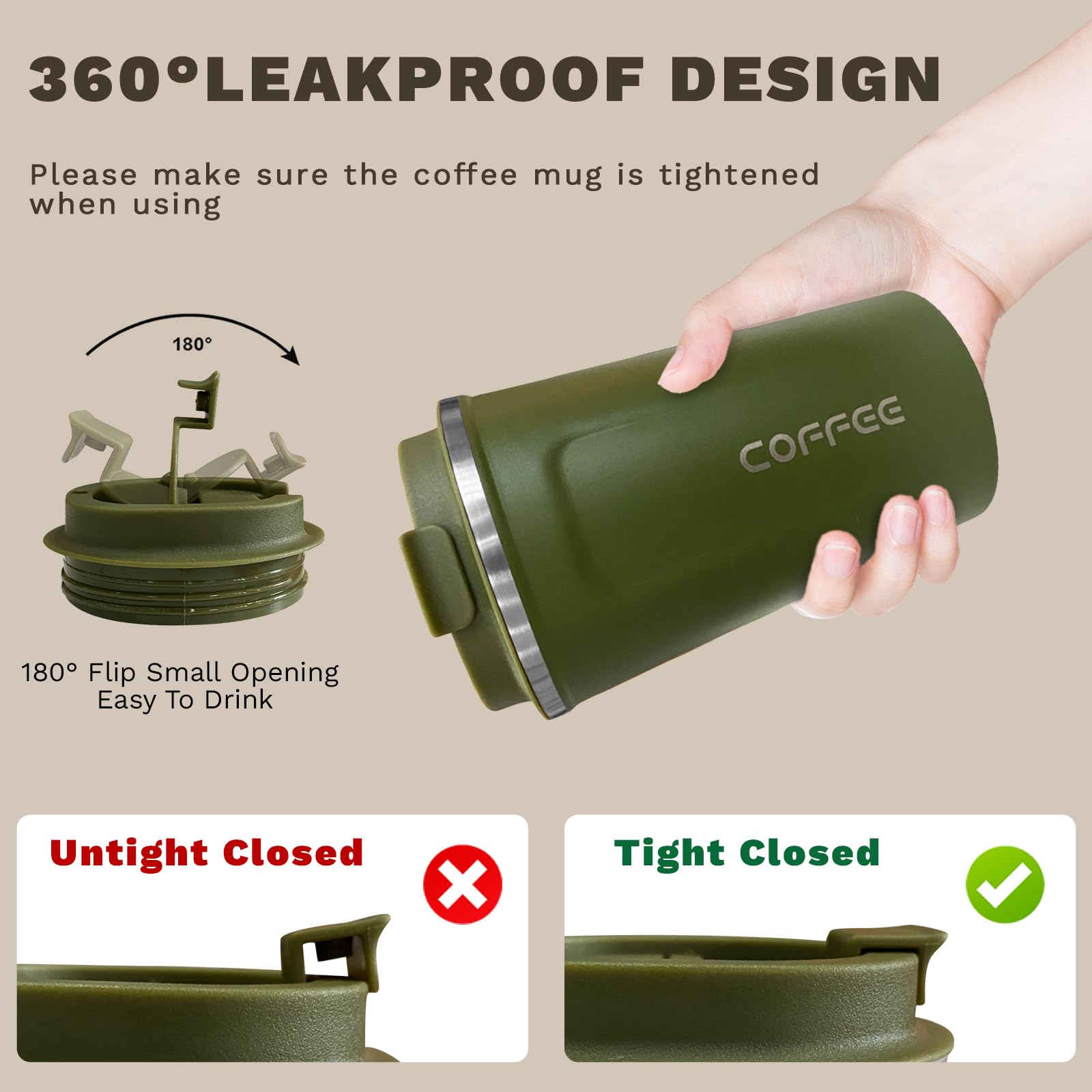 SPLMIFA car cup holder-friendly shape fits most vehicles