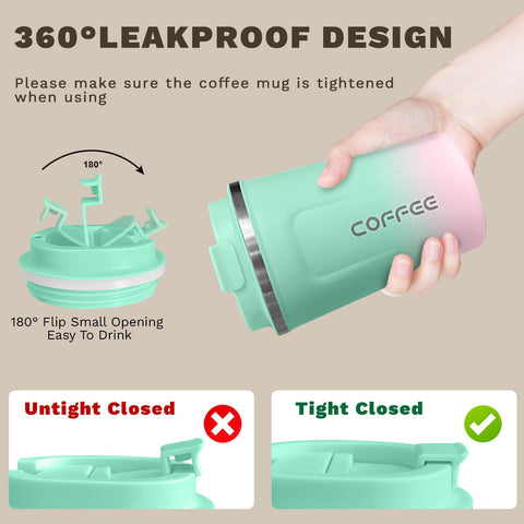 SPLMIFA flip-open lid seals to prevent leaks