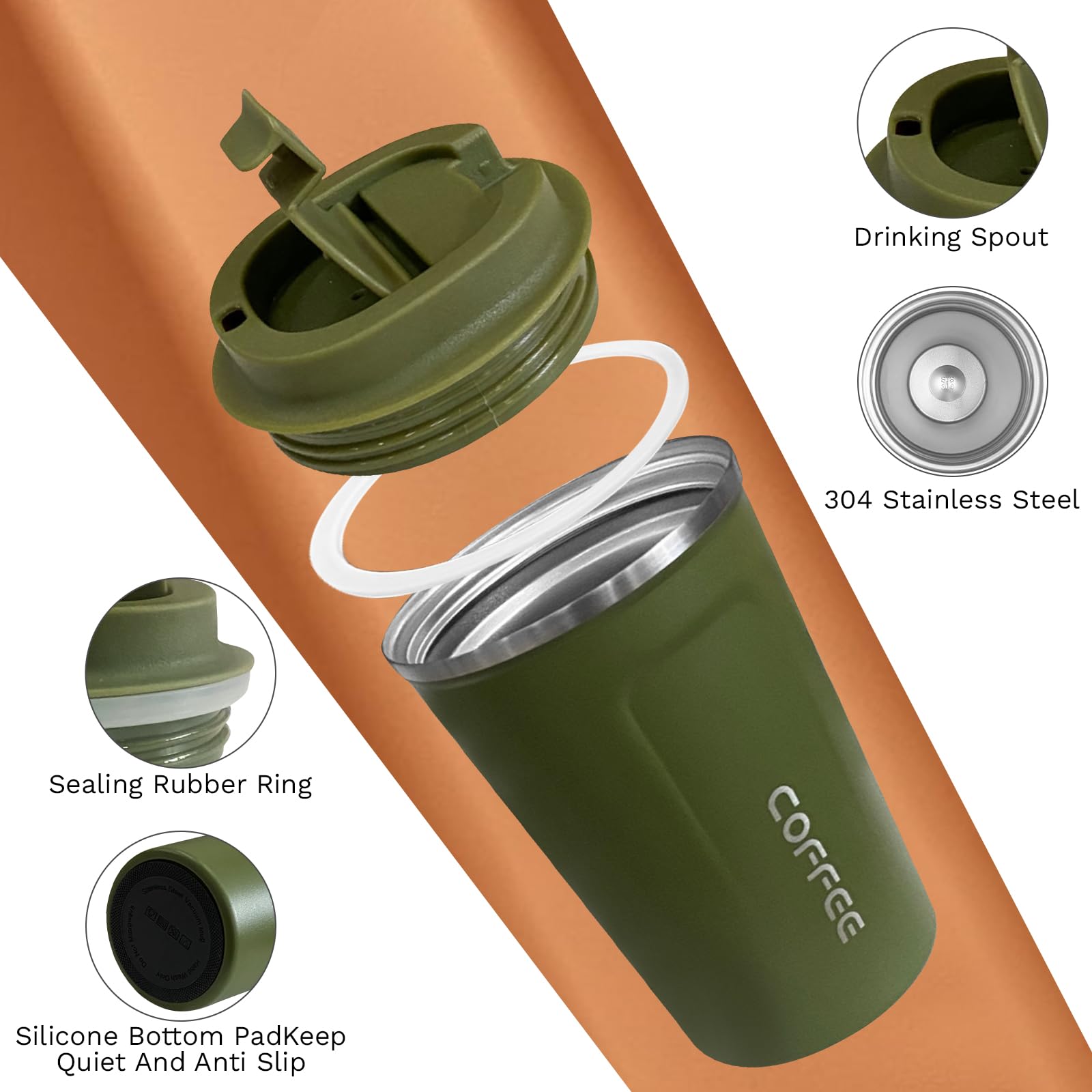 SPLMIFA mug with non-slip surface provides secure grip.
