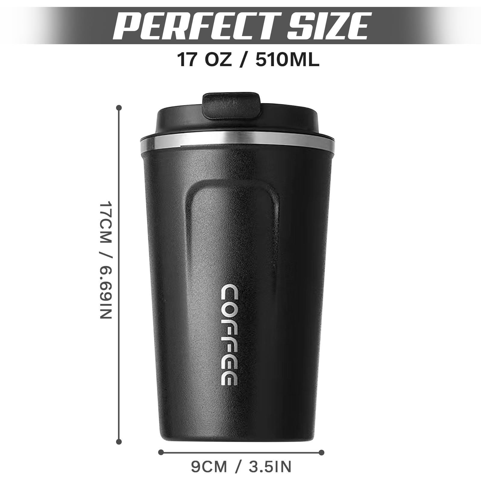 SPLMIFA wide-mouth mug showing easy cleaning and ice-friendly design.