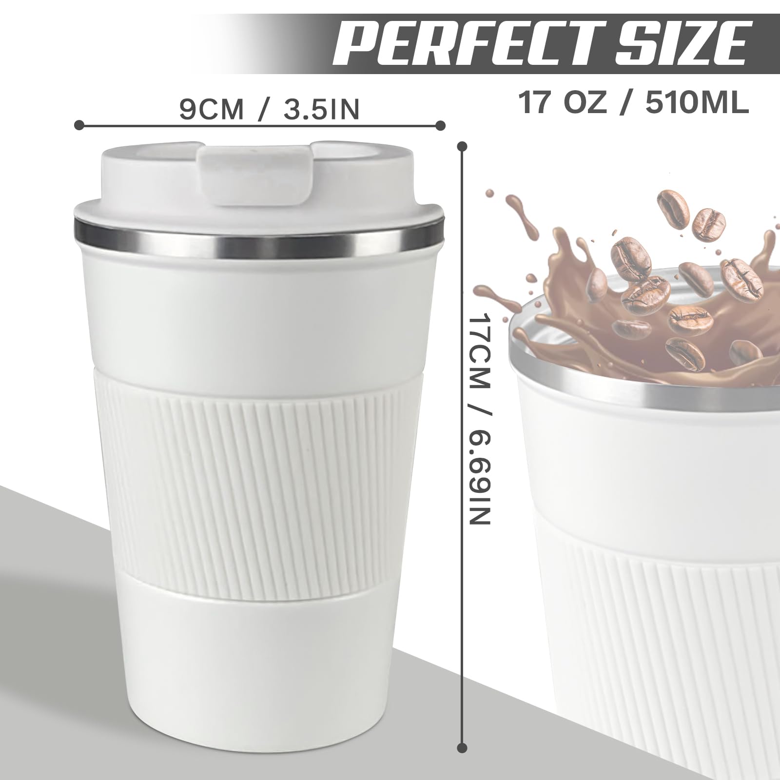 SPLMIFA silicone sleeve provides non-slip grip for comfortable handling.