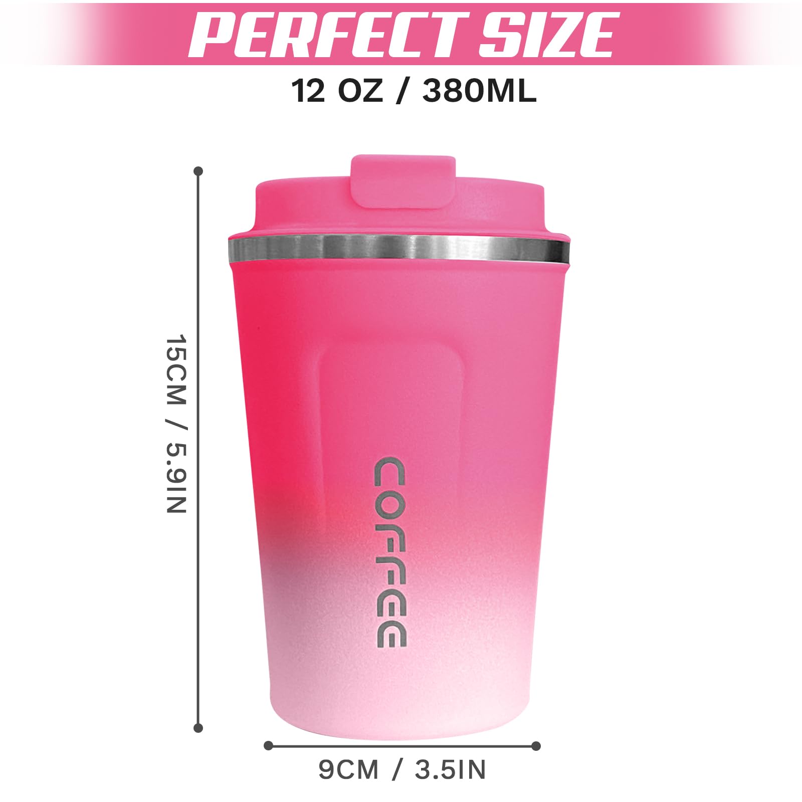 SPLMIFA mug with silicone-grip surface for secure handling