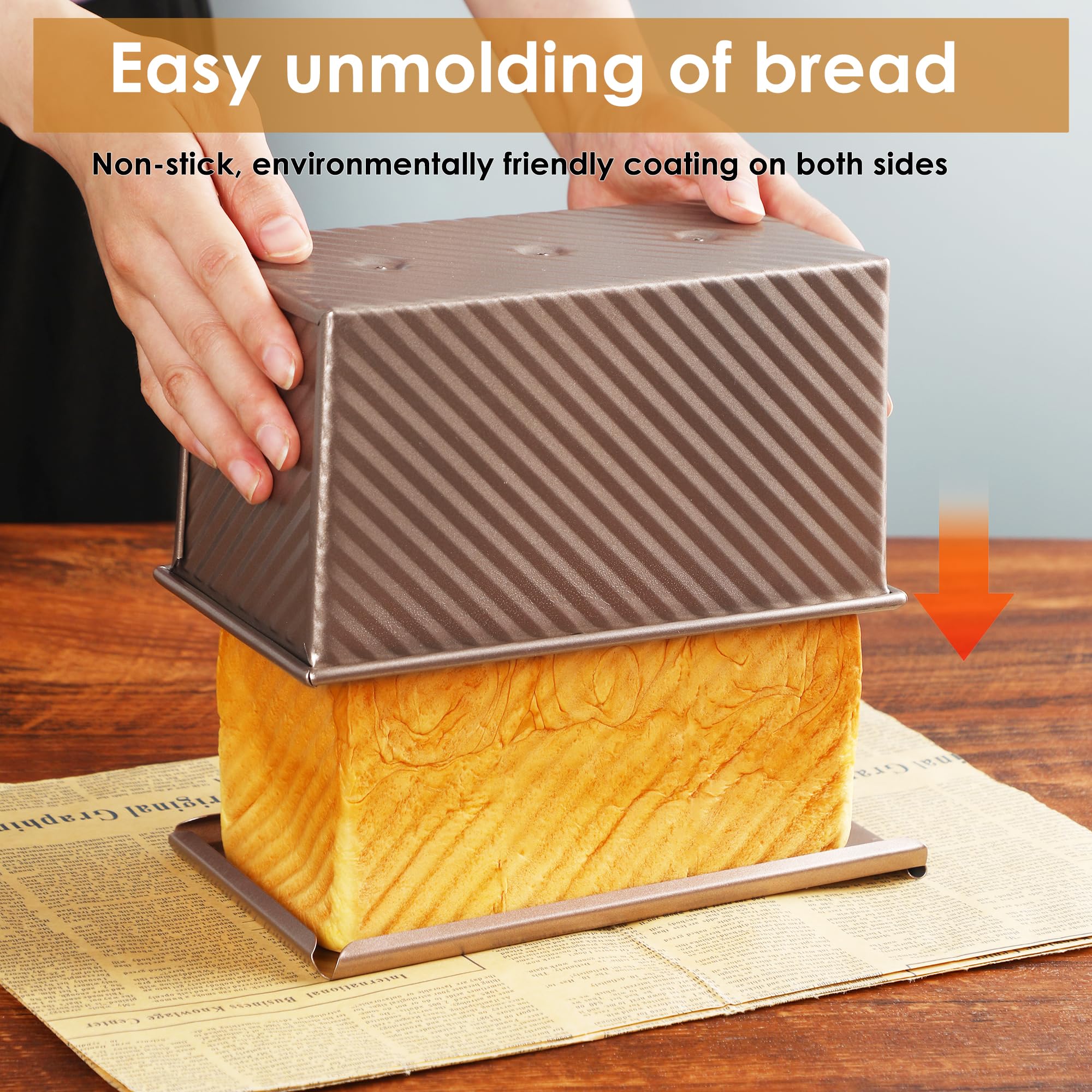 Spmarkt bottom vent holes promote even baking and crust color
