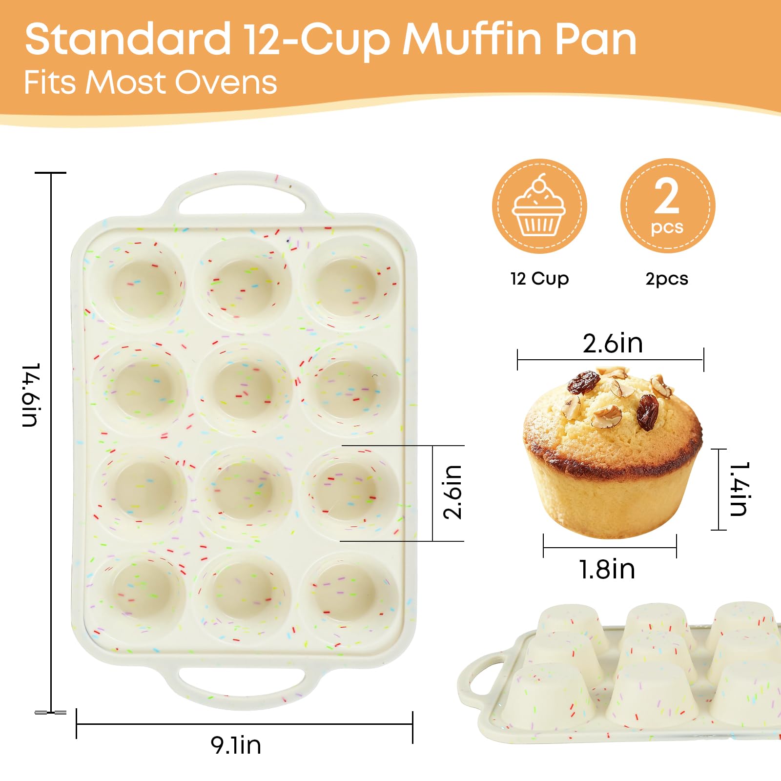 Spmarkt easy-clean tray simplifies cleanup with dishwasher-safe design.