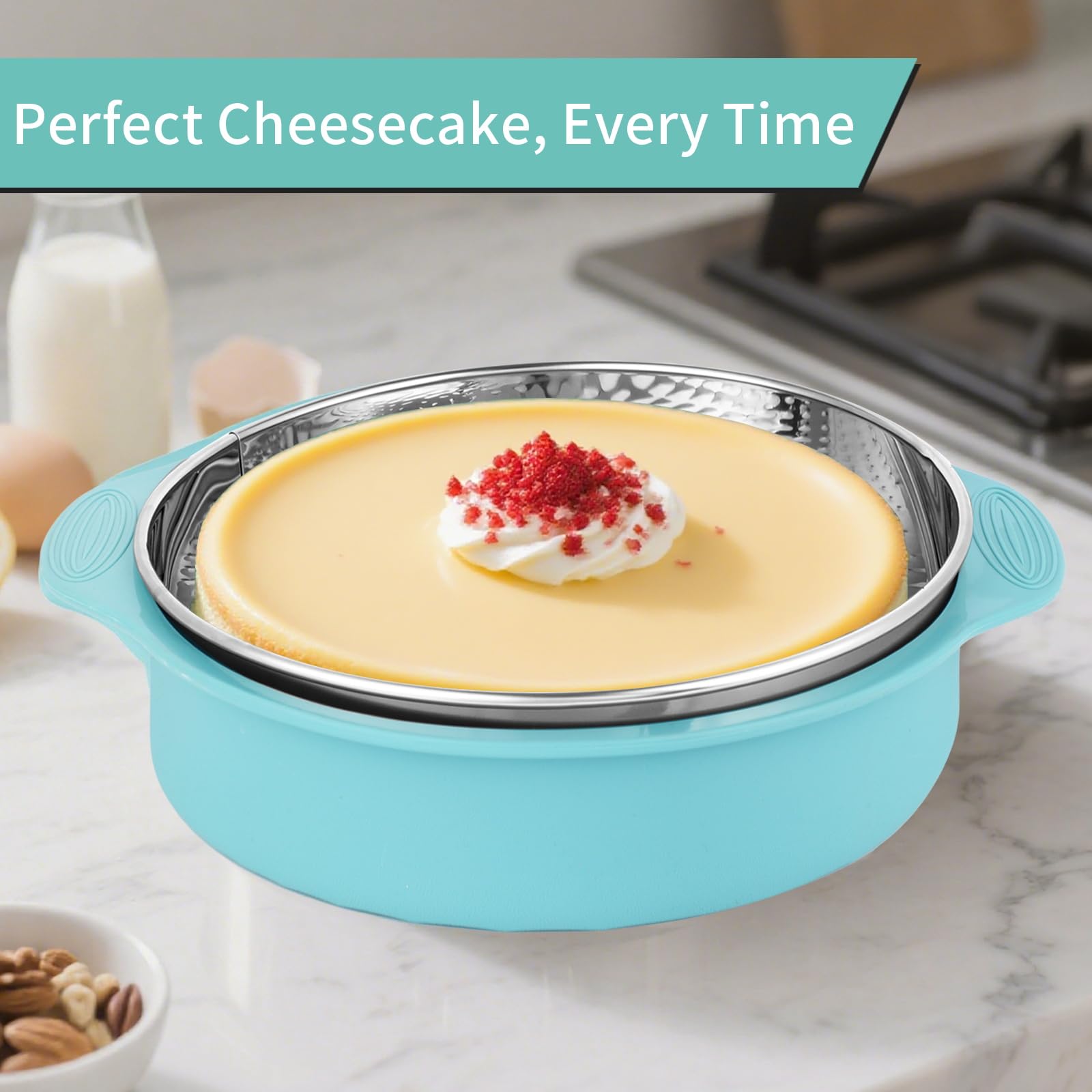 Spmarkt silicone pan protector is BPA-free for safe, reusable baking.