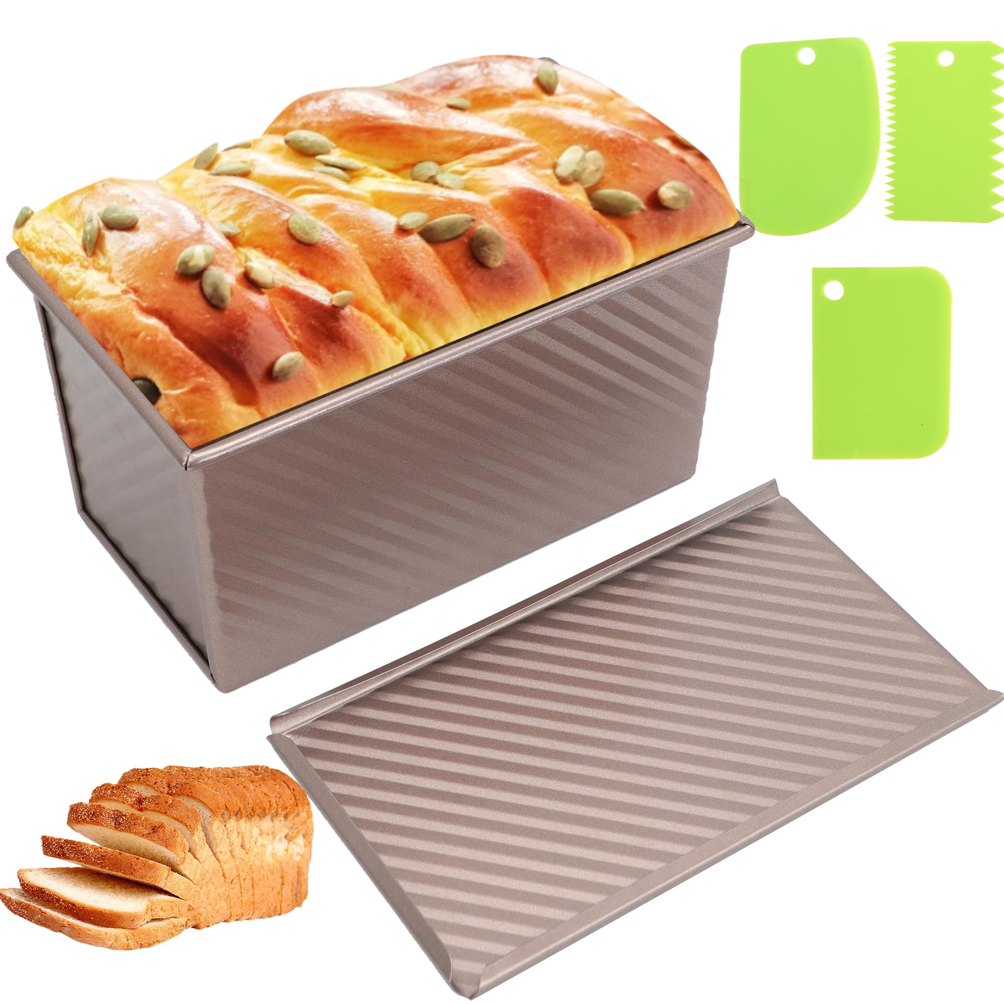 Spmarkt versatile bread pan suitable for cakes and desserts beyond bread