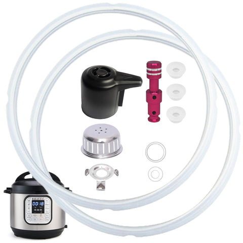 SPNKMJUJ sealing ring for Instant Pot Duo 8 Qt ensures a tight seal for safe pressure cooking.