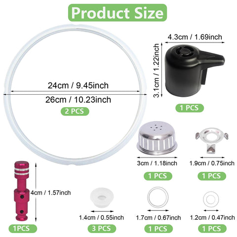 SPNKMJUJ valve sealing ring for Duo 8 Qt ensures reliable gasket performance.