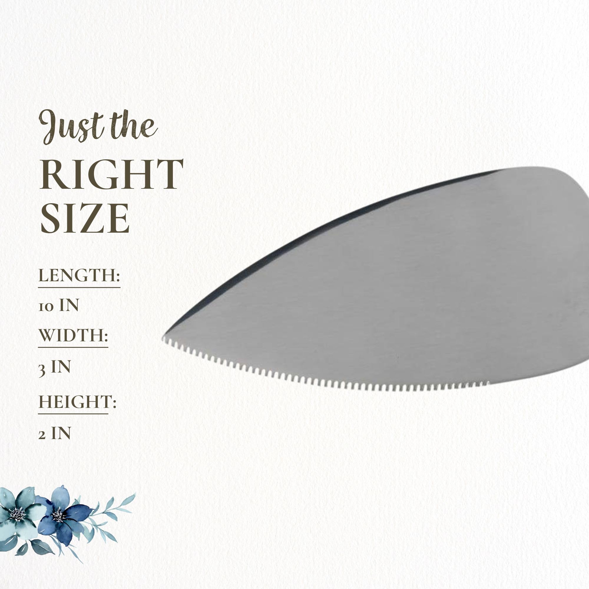 Spode Blue Italian dessert knife used to slice cakes gracefully