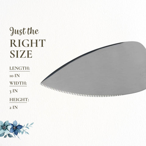 Spode Blue Italian dessert knife used to slice cakes gracefully