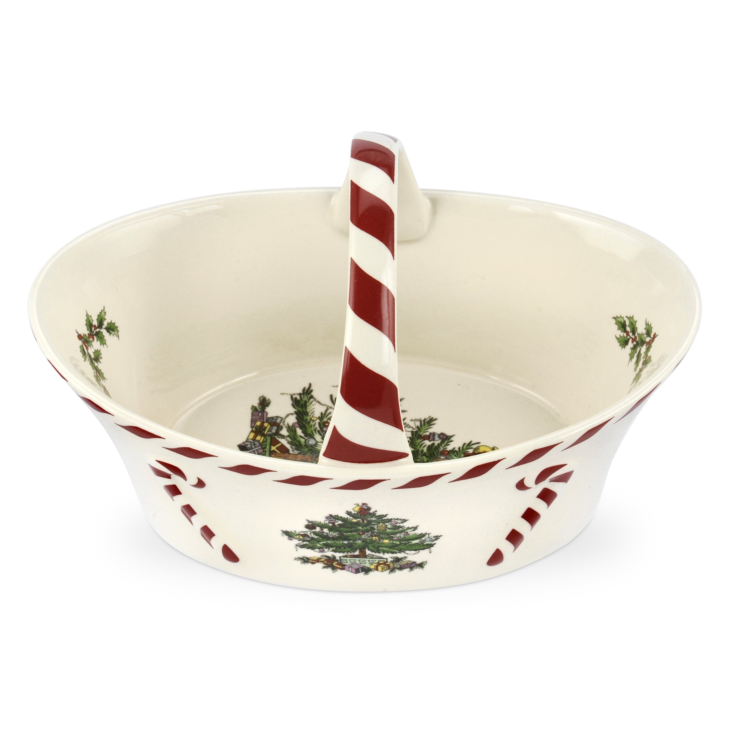 Spode Christmas Tree Dinnerware coordination creates cohesive festive table displays.