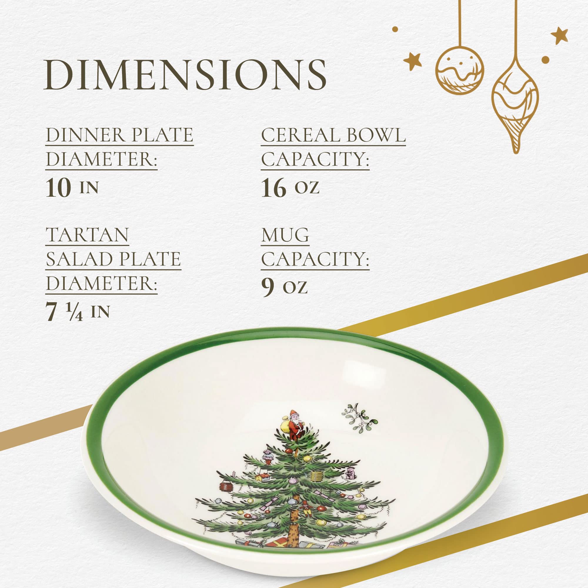 Spode gift packaging makes a thoughtful holiday present.