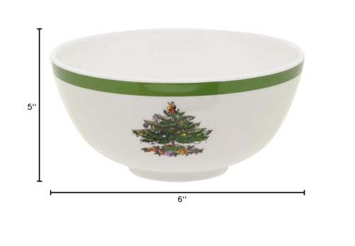 Spode Christmas Tree 4-piece set enhances holiday entertaining with style.