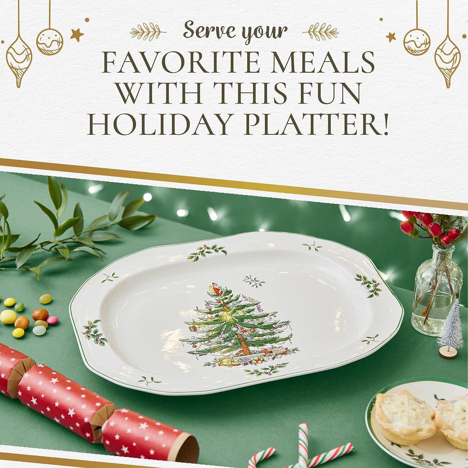 Spode platter microwave safe for quick reheating
