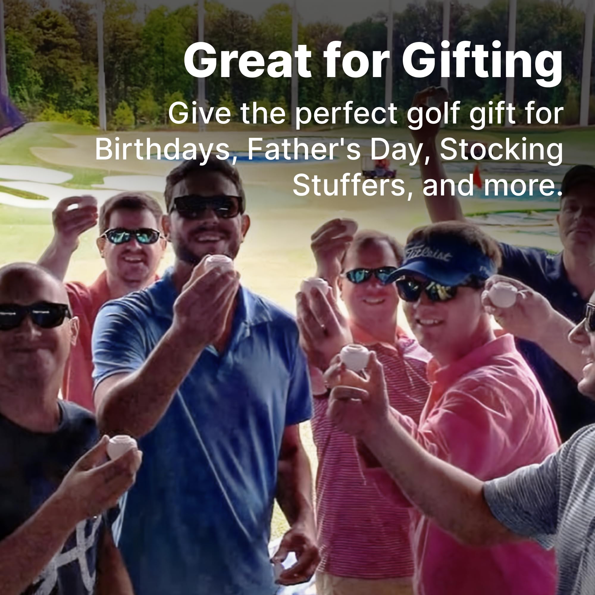 Sport Shots Father’s Day gift with a humorous golf twist.