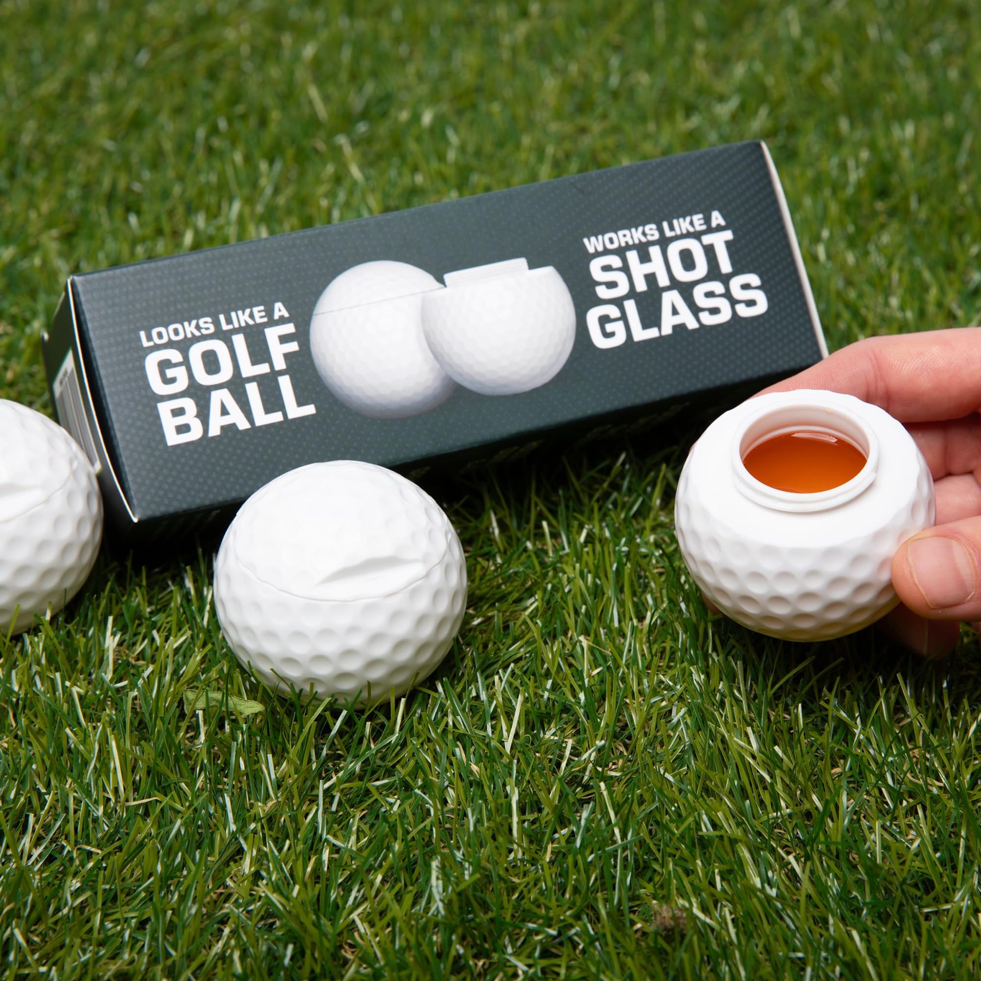 Sport Shots on-course fun design complements tee-time moments.