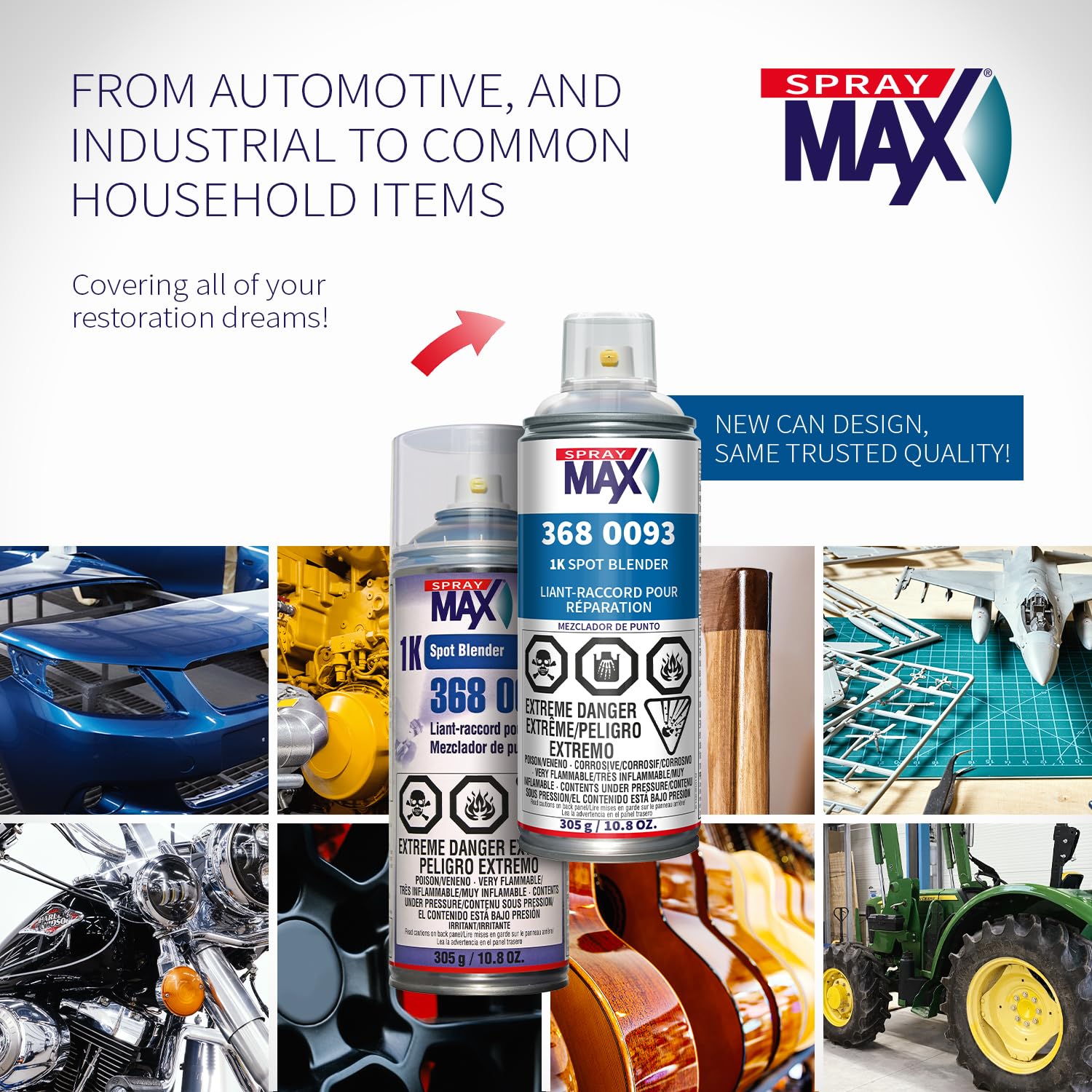 SprayMax 1K Spot Blender Clear trusted by professional shops.