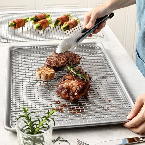 Spring Chef cooling rack for freshly baked bread and treats.