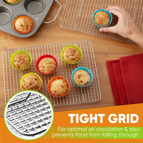 Spring Chef heavy gauge steel ensures durability and rust resistance