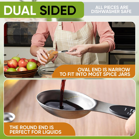 Spring Chef dishwasher-safe set cleans quickly after use.
