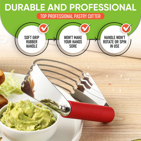 Spring Chef Dishwasher Safe Blender cleans up with minimal effort after baking.