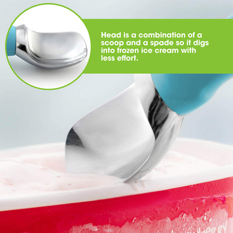 Spring Chef dishwasher-safe scoop simplifies cleanup after busy kitchen sessions.