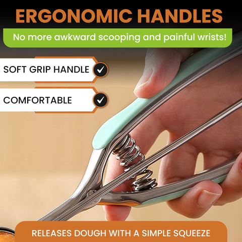 Spring Chef dishwasher-safe scoop for quick, easy cleanup.