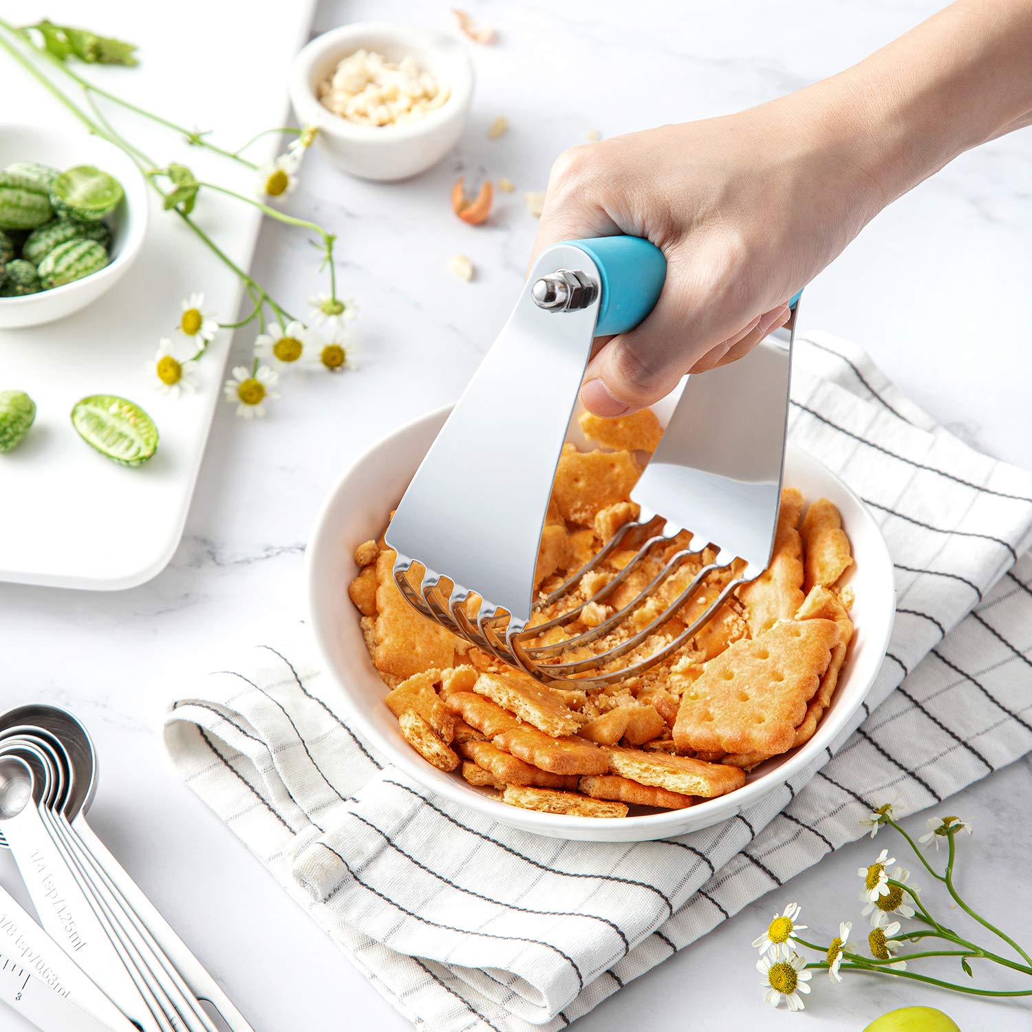 Spring Chef dough blender kitchen-multiuse tool for chopping fruits and nuts.