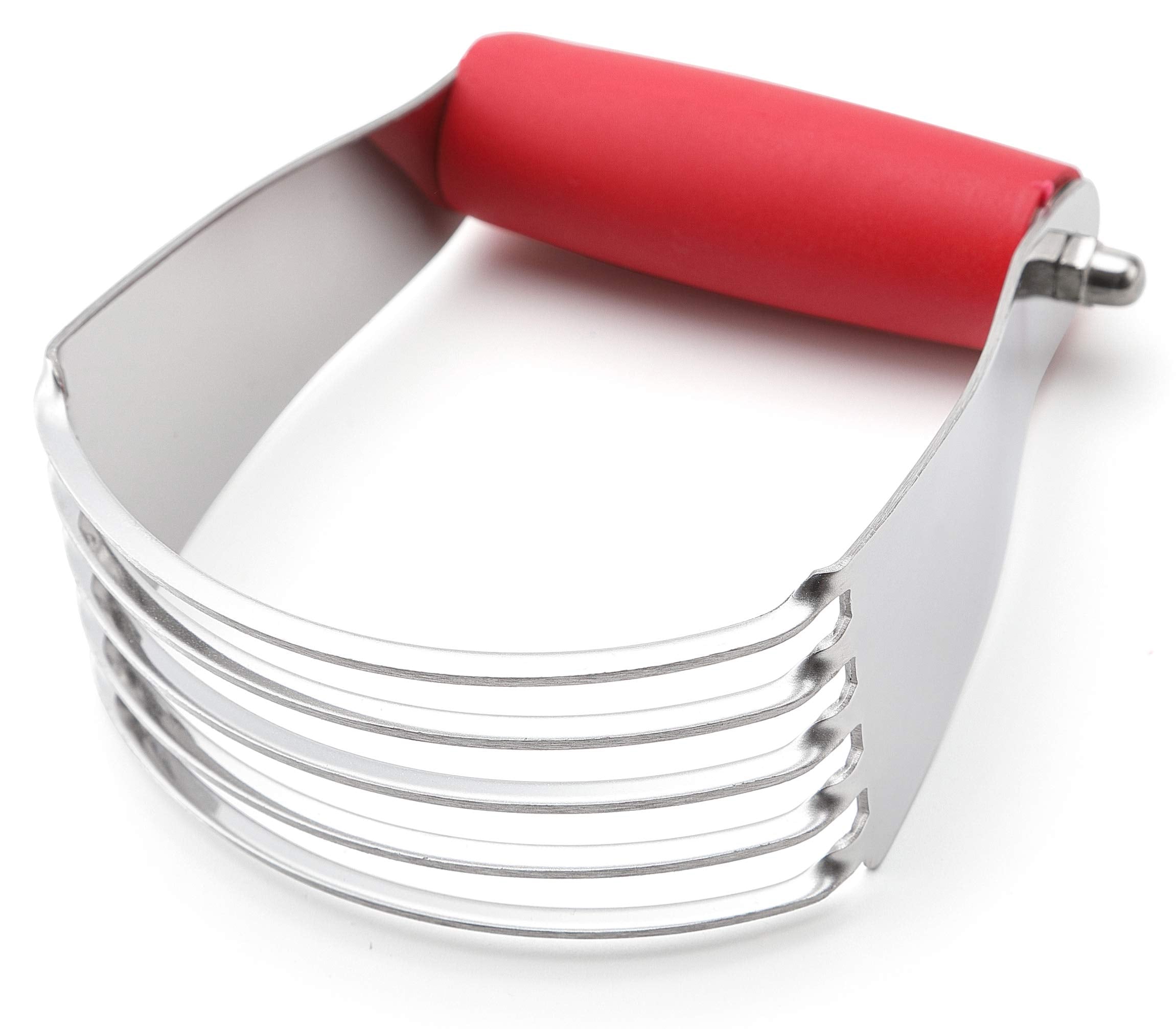 Spring Chef dough blender with red body for even butter distribution in dough