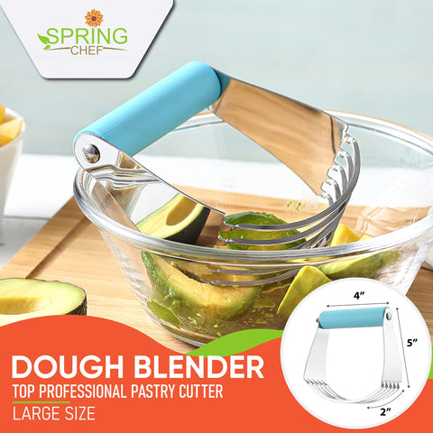 Spring Chef dough blender uniform-mixing for consistent dough texture.