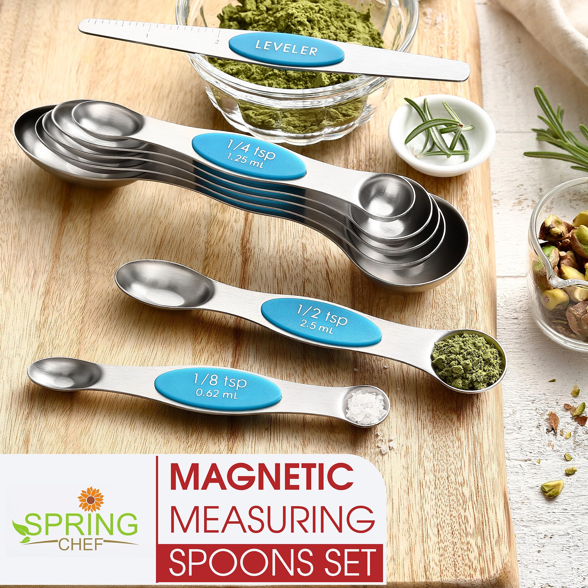 Spring Chef durable stainless steel spoons designed for long-lasting use