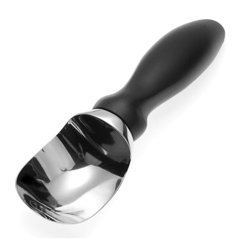 Spring Chef ice cream scoop with 18-8 stainless steel head for durable scooping.