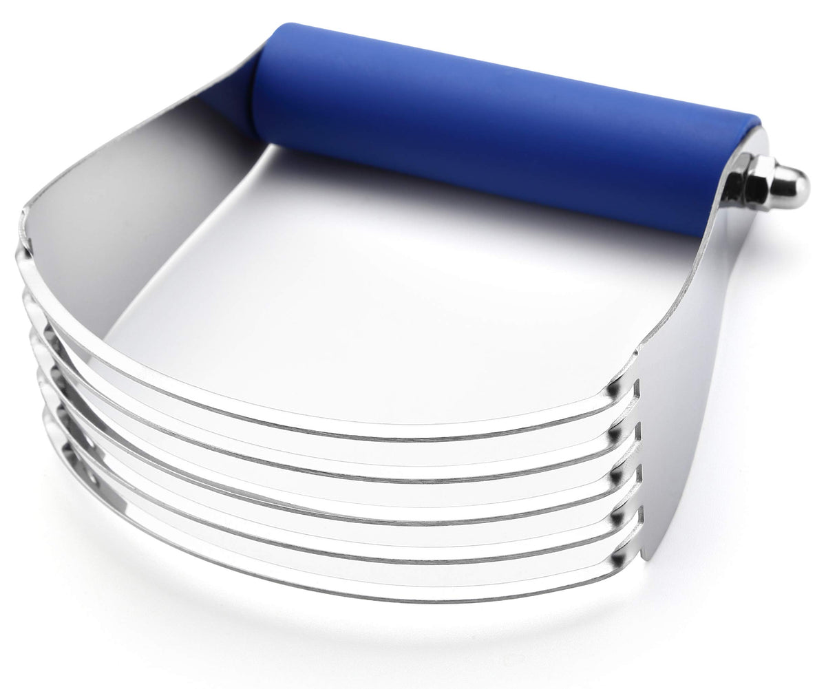 Spring Chef Large Dough Blender – Sapphire, Thick Blades, Stainless Steel, Dishwasher Safe