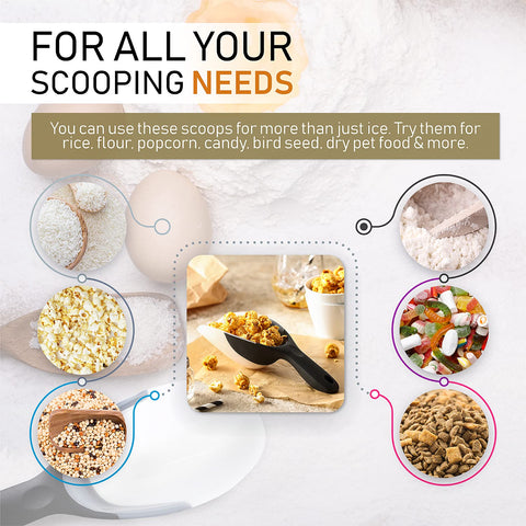 Spring Chef magnetic-ice-scoop-rice-flour great for dry ingredients.