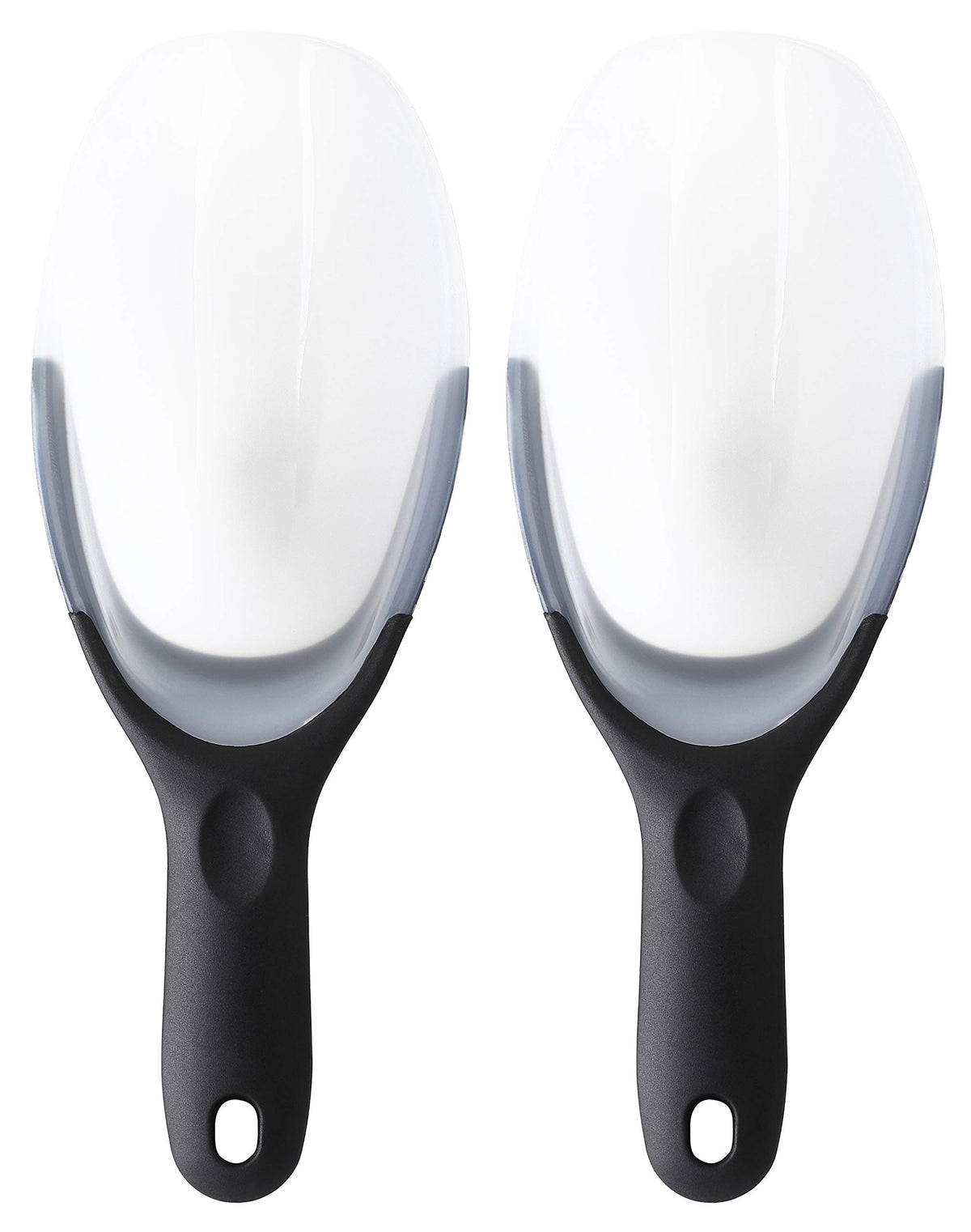 Spring Chef magnetic ice scoop two-pack for easy ice serving and storage.