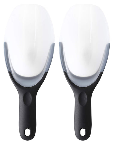 Spring Chef magnetic ice scoop two-pack for easy ice serving and storage.