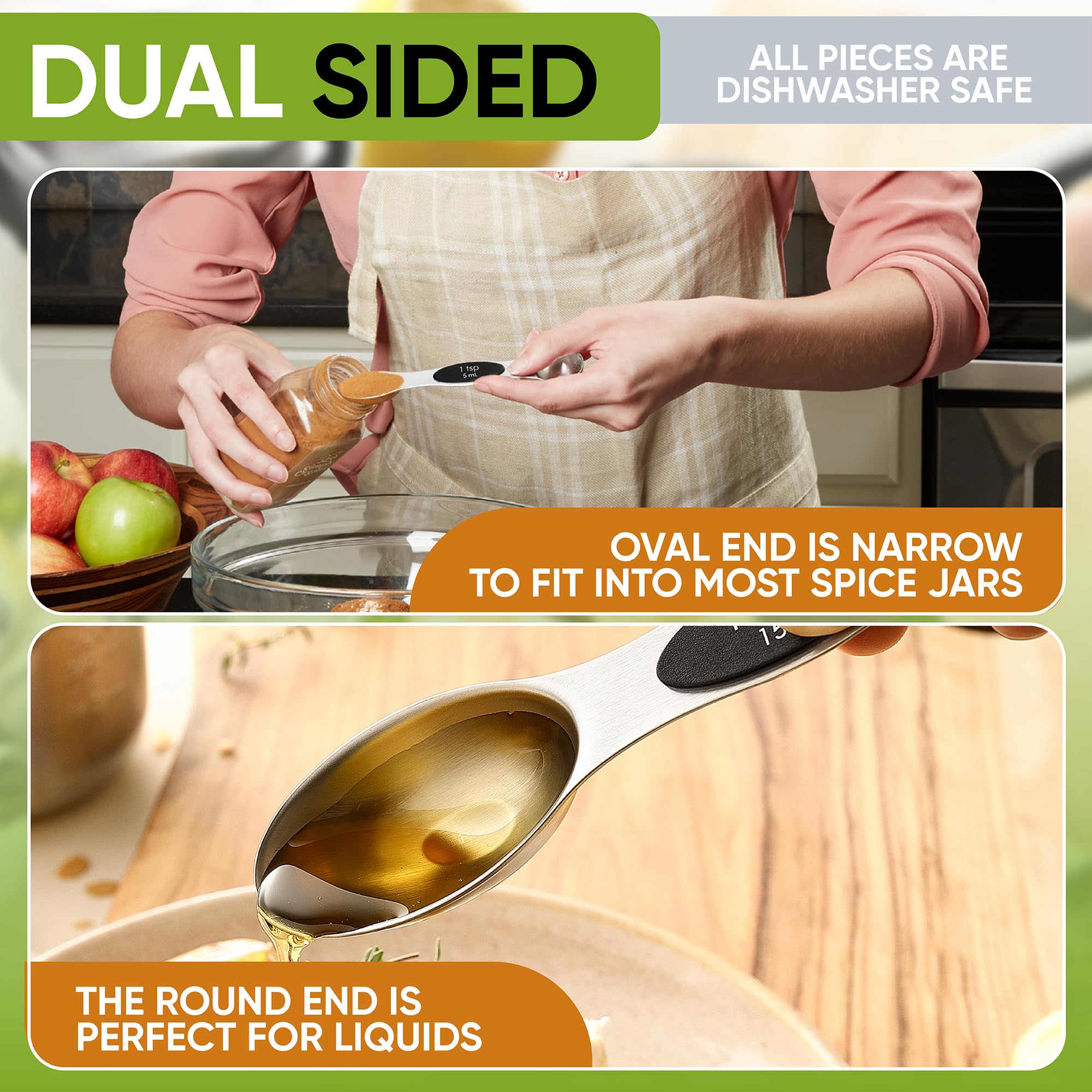 Spring Chef stainless steel, BPA-free, rust-resistant construction