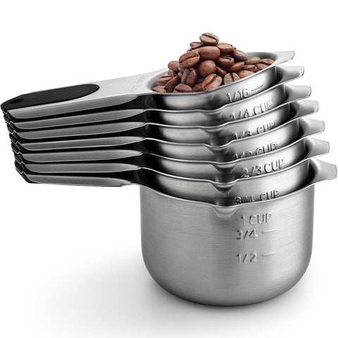 Spring Chef magnetic storage cups stay together for quick access